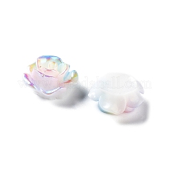Tricolor Opaque Resin Cabochons&nbsp;X-CRES-P029-C02