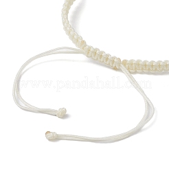 Natural Shell & Polymer Clay 3D Flower Link Bracelet&nbsp;BJEW-JB09815