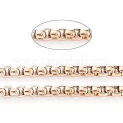 Ion Plating(IP) 304 Stainless Steel Box Chains&nbsp;CHS-B001-01RG