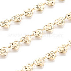 Brass Handmade Beaded Chains&nbsp;CHC-I031-22G
