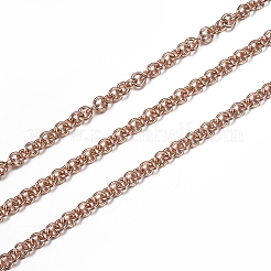 Ion Plating(IP) 304 Stainless Steel Rolo Chains&nbsp;CHS-H013-07RG-G