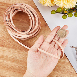 Flat Cowhide Leather Cord&nbsp;WL-GF0001-10A-01