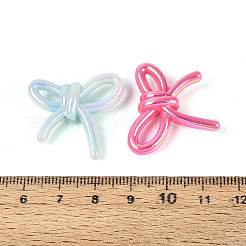UV Plating Luminous Opaque Acrylic Beads&nbsp;TACR-T017-92M