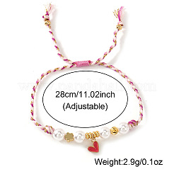 Adjustable Alloy Enamel Charm Bracelets&nbsp;UI4979-1