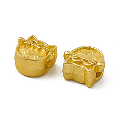 Rack Plating Alloy European Beads&nbsp;PALLOY-M202-03MG