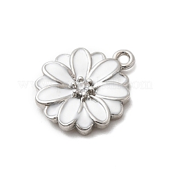 Brass Micro Pave Cubic Zirconia Pendants&nbsp;KK-A278-06P-03