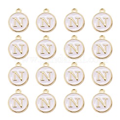 Golden Plated Alloy Charms&nbsp;X-ENAM-S118-01N