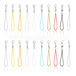 100Pcs 10 Colors Nylon Mobile Straps&nbsp;FIND-GF0008-99