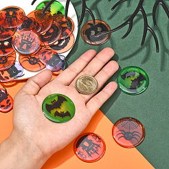 20Pcs 5 Styles Epoxy Resin Pendants&nbsp;RESI-CJ0002-20