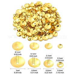 400Pcs 4 Styles Iron Bead Cones&nbsp;IFIN-YW0003-14