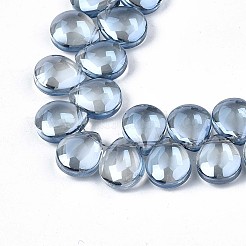 Electroplate Glass Beads Strand&nbsp;X-EGLA-S188-27-A01
