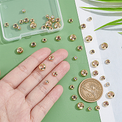 48Pcs 4 Style Brass Beads&nbsp;KK-PH0004-85