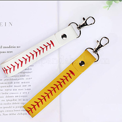 6Pcs Imitation Leather Pendant Decorations&nbsp;HJEW-CL0001-03B
