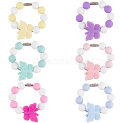 6Pcs Silicone Wine Glass Charms&nbsp;HJEW-SC00132