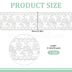 Milk Fiber Flower Lace Ribbon&nbsp;OCOR-ME0001-51B