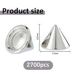2700Pcs Plastic Ear Nuts&nbsp;FIND-FH0017-99B