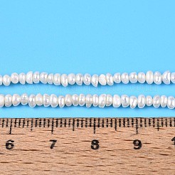 Natural Cultured Freshwater Pearl Beads Strands&nbsp;PEAR-T006-32