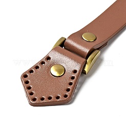 Arrow End Cowhide Leather Sew On Bag Handles&nbsp;FIND-D027-16B