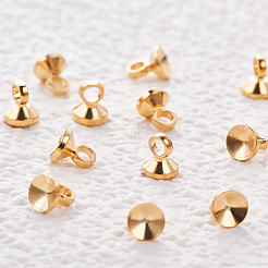 Brass Pendant Bails&nbsp;KK-BC0003-85G