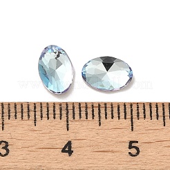 Glass Rhinestone Cabochons&nbsp;RGLA-P037-08B-D202