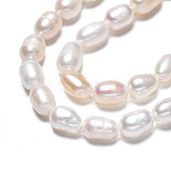 Natural Cultured Freshwater Pearl Beads Strands&nbsp;PEAR-N012-05D