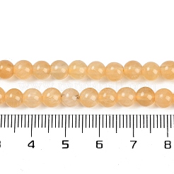 Natural Yellow Calcite Beads Strands&nbsp;G-B125-D01-01