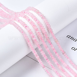 Natural Madagascar Rose Quartz Beads Strands&nbsp;G-S366-122