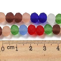 Transparent Glass Beads Strands&nbsp;X-EGLA-A034-M8mm-63