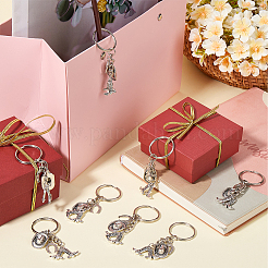 20Pcs Alloy Keychain&nbsp;KEYC-SC0001-15F