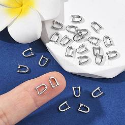 SHEGRACE Brass Ice Pick Pinch Bails&nbsp;XGRQ29126-390P