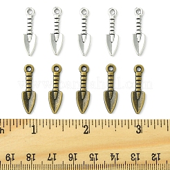 60Pcs 2 Colors Tibetan Style Alloy Pendants&nbsp;TIBEP-FS0001-23