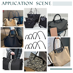 8Pcs 4 Style PU Leather Sew on Bag Handles&nbsp;PURS-WR0001-26C