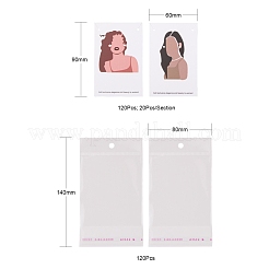 120Pcs 6 Style Cardboard Jewelry Display Cards&nbsp;DIY-LS0003-93