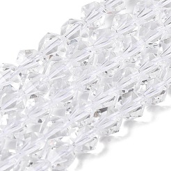 Synthetic Quartz Crystal Beads Strands&nbsp;G-Z119-A42-02