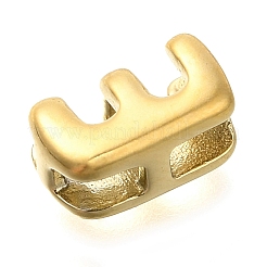 Ion Plating(IP) 304 Stainless Steel Slide Charms&nbsp;STAS-B075-37G-E