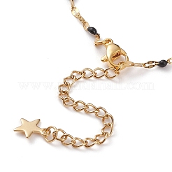 PVD Vacuum Plating 304 Stainless Steel Link Chain Bracelet Making&nbsp;AJEW-JB00870-05