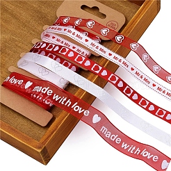 5M 5 Styles Printed Polyester Ribbon&nbsp;PAAG-PW0001-003A