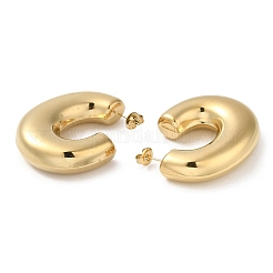 304 Stainless Steel Donut Stud Earrings&nbsp;EJEW-Z026-08G