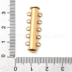 304 Stainless Steel Slide Lock Clasps&nbsp;STAS-F350-05D-G