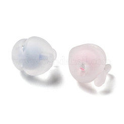Frosted Transparent Acrylic Beads&nbsp;OACR-A032-18
