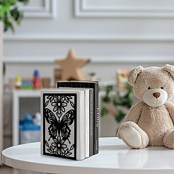 Non-Skid Iron Bookend Display Stands&nbsp;AJEW-WH0548-007