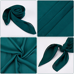 Imitated Silk Fabric Scarf for Women Girls&nbsp;AJEW-WH20006-114C