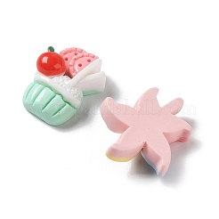Opaque Resin Cabochons&nbsp;X1-CRES-M026-17