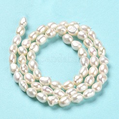 Natural Cultured Freshwater Pearl Beads Strands&nbsp;PEAR-E016-063
