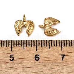 304 Stainless Steel Charms&nbsp;STAS-R170-01G-09