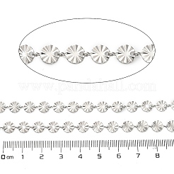 304 Stainless Steel Flower Link Chains&nbsp;CHS-A016-66B-P01