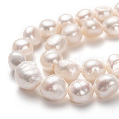 Natural Cultured Freshwater Pearl Beads Strands&nbsp;PEAR-L033-40