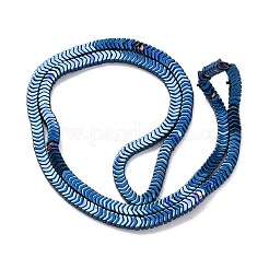 Electroplated Non-magnetic Hematite Beads Strands&nbsp;G-P571-C01-01