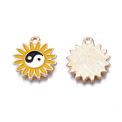 Alloy Enamel Pendants&nbsp;PALLOY-N153-58