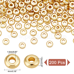 200Pcs Brass Spacer Beads&nbsp;KK-PH0005-76B